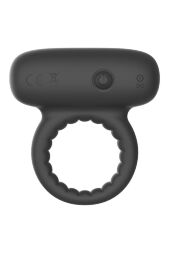 Ерекційне кільце для пеніса з вібрацією Dream Toys RAMROD чорне