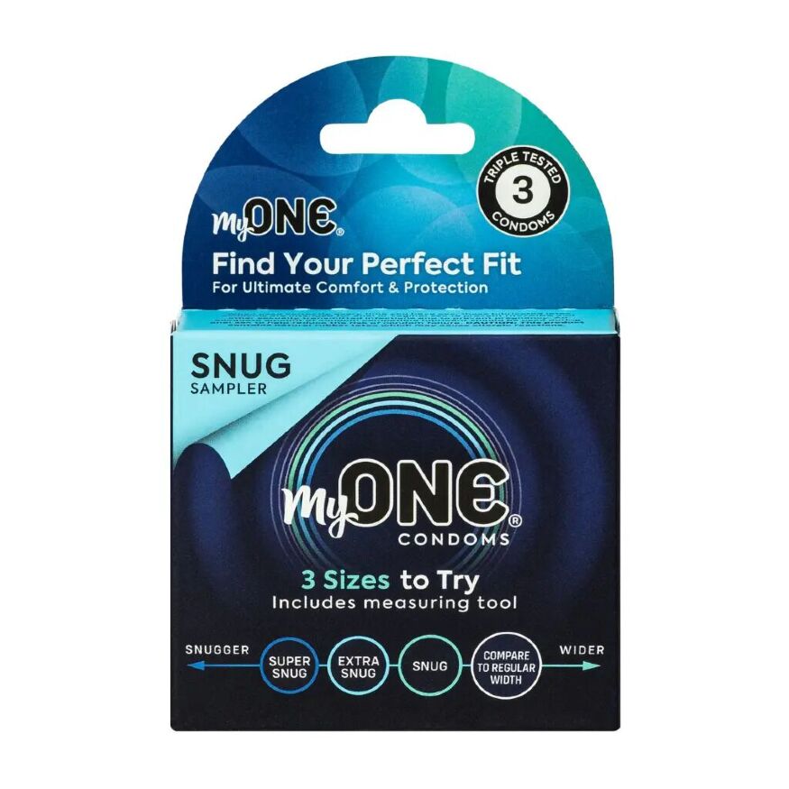Презервативы MyONE Snug 3 Sampler шт, картонная коробка
