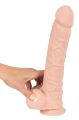 Фалос с мошонкой - Nature Skin Large Bendable Dildo