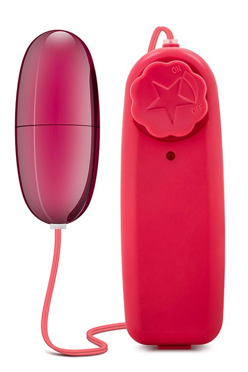 Виброяйцо с мультискоростной вибрацией B YOURS POWER BULLET CERISE