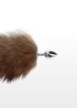 Анальный хвост с металлической пробкой Foxtail Buttplug TABOOM