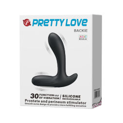 Массажер простаты – Pretty Love Beckie Prostate Stimulator Black
