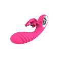 Роскошный вибратор для двойной стимуляции - Vicky USB Pink