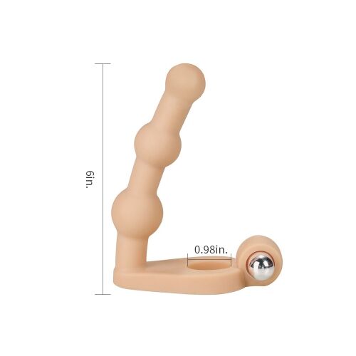 Насадка для подвійного проникнення - The Ultra Soft Double Bead 6 "