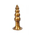Анальная пробка елочка Gold Cdt Bisley Dark Muscle Chisa