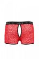 Мужские красные боксерки с рисунком 046 SHORT PARKER red L/XL - Passion
