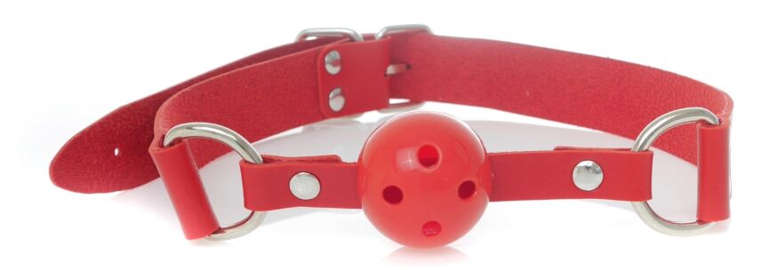 Кляп Fetish Boss Series - Ball Gag rubber Red 2, BS6100034