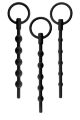 Набір уретральних катетерів NMC Knot Knot чорний, 3 шт
