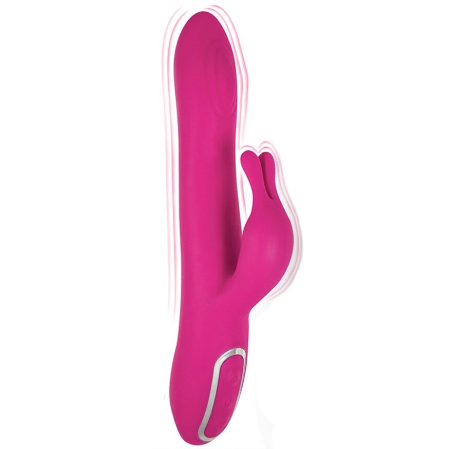 Вибратор кролик Wibrator-Isabella, 5 funkcji, USB Pink