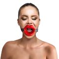 Кляп-розширювач у формі губ Art of Sex  -  Gag Lips, натуральна шкіра