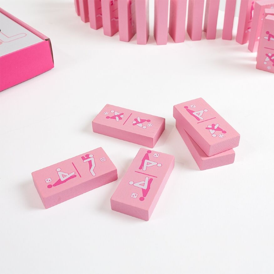 Игра - Kinky Domino Wooden Game