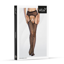 Панчохи - Stockings 4013, black - One Size