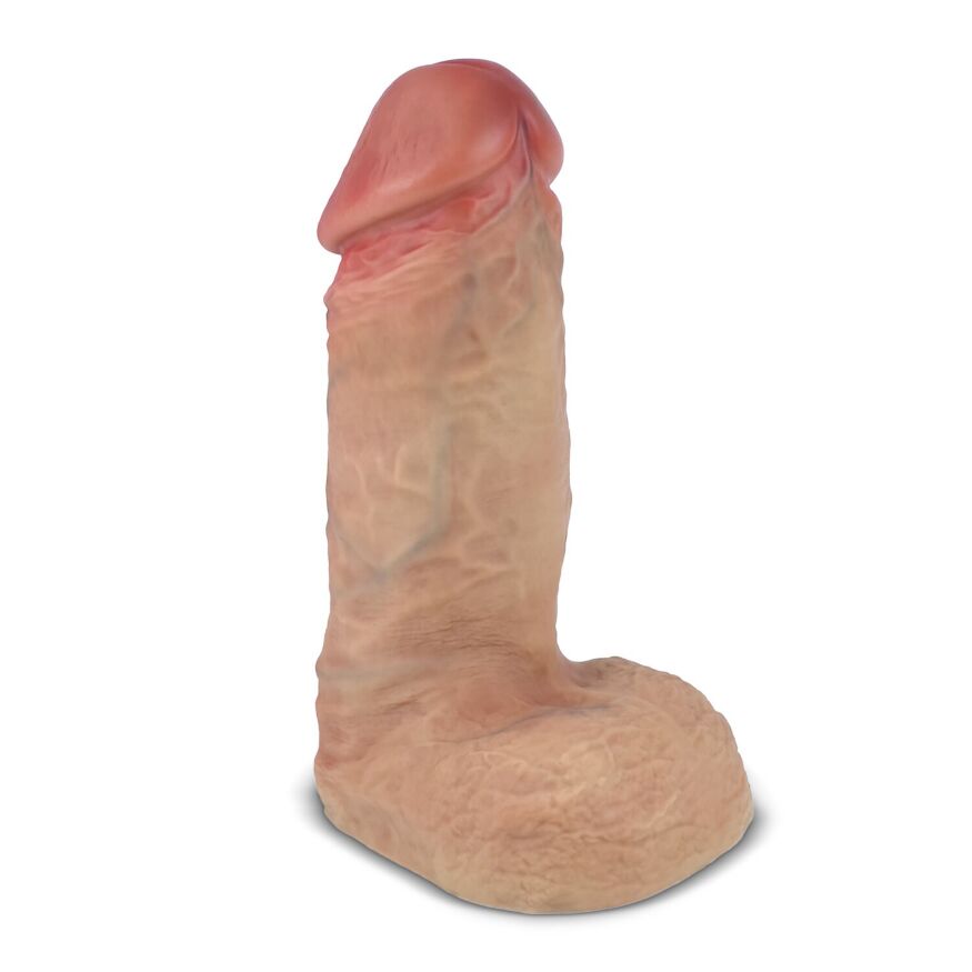Величезний фалоімітатор SilexD Premium Real Skin Flesh (11in MODEL 1), без коробки
