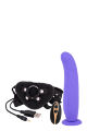 Страпон женский с пультом управления Seven Creations DILDO STRAP-ON PURPLE