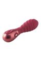 Мини вибратор рельефный Dream Toys Dinky Mini Vibrator Jody F бордовый, 12 см х 3.2 см