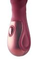 Мини вибратор рельефный Dream Toys Dinky Mini Vibrator Jody F бордовый, 12 см х 3.2 см