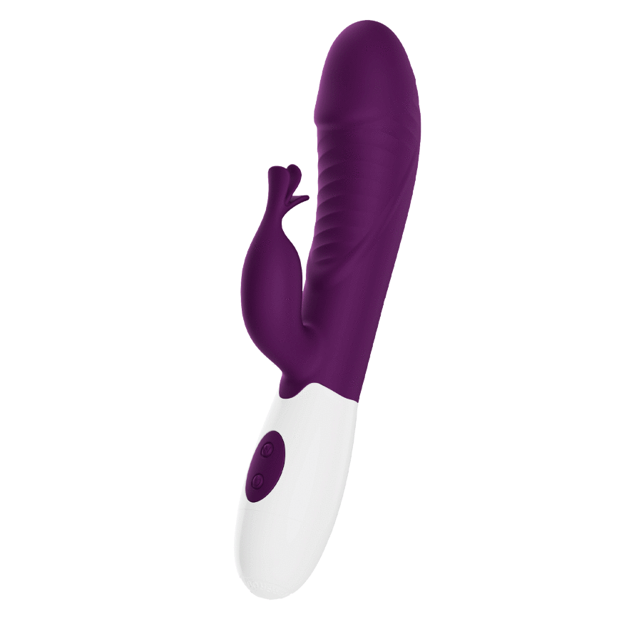 Вібратор-кролик - Pretty Love Rasmussen Dual Vibrator Purple