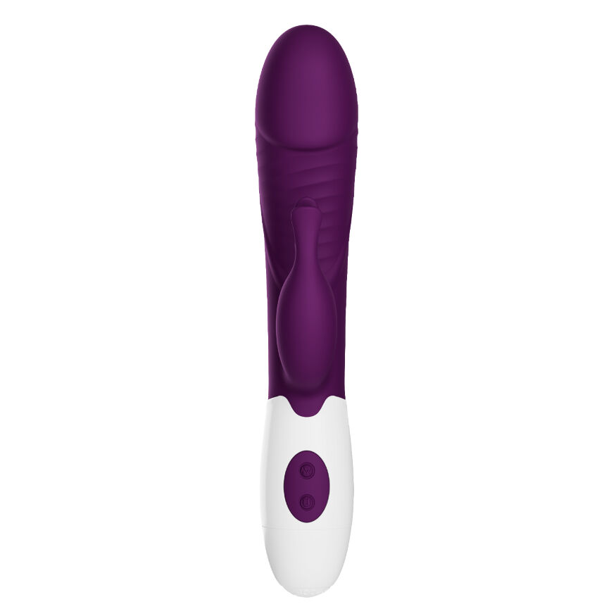 Вібратор-кролик - Pretty Love Rasmussen Dual Vibrator Purple