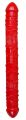 Двойной фаллоимитатор Boss Series: Flexible Double Dong Red, BS6700090