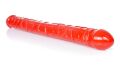 Двойной фаллоимитатор Boss Series: Flexible Double Dong Red, BS6700090