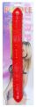 Двойной фаллоимитатор Boss Series: Flexible Double Dong Red, BS6700090
