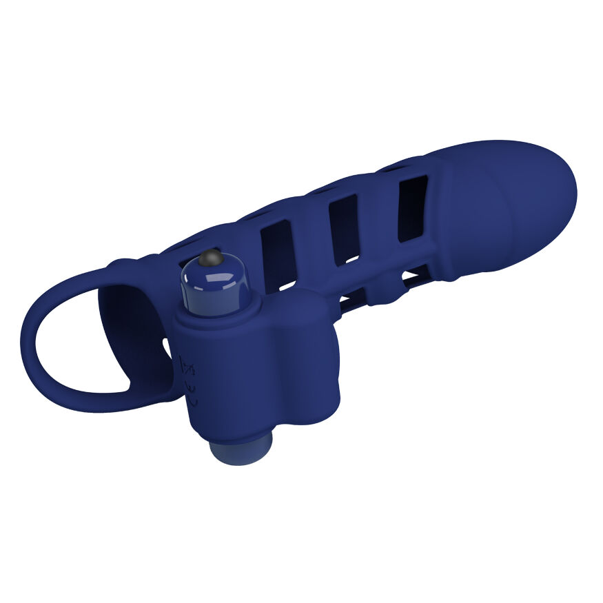 Насадка з вібрацією Pretty Love-  Powerful ring 10 vibration functions, BI-026237-3