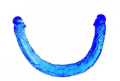 Двойной фаллоимитатор "Double Dong" BLUE