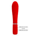 Ребристый вибратор Pretty Love - Prescott Red, BI-014635-2
