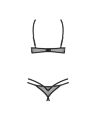 Комплект Obsessive Euridia 2-pcs crotchless set M/L
