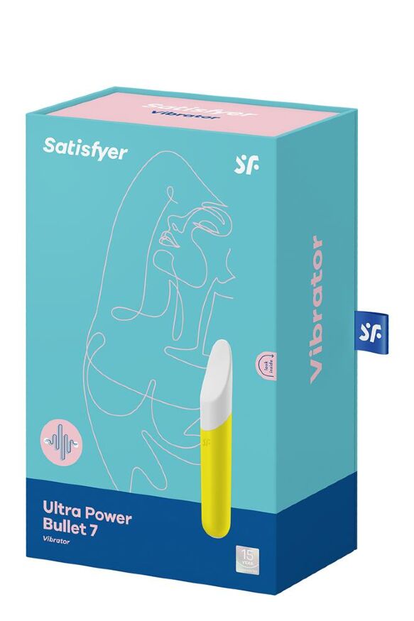 Вибропуля Satisfyer Ultra Power Bullet 7 Yellow