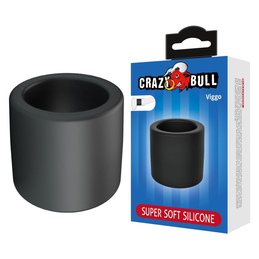 Эрекционное кольцо Crazy Bull - Viggo Super Soft Silicone Cock Ring, BI-210249