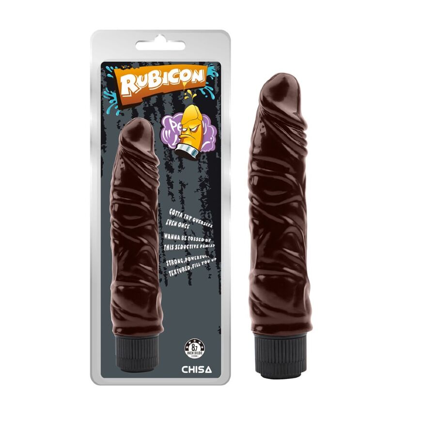 Вибратор реалистичный Chisa Rude Vibrating Him Brown