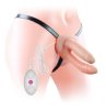 Фаллопротез для двойного проникновения - LoveToy Vibrating Unisex Hollow Double Penetration 6"