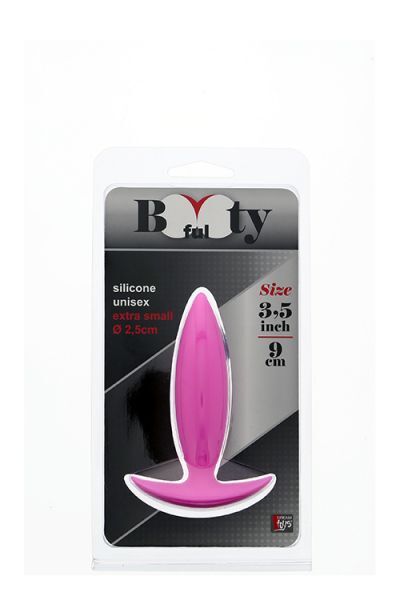 Анальная пробка BOOTYFUL XTRA SMALL 3.5INCH, PINK