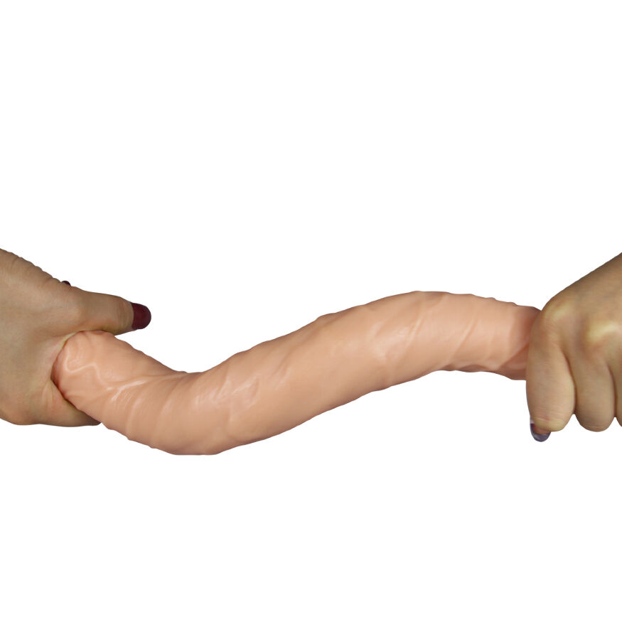 Двосторонній фалоімітатор - King-Sized Realistic Ladykiller Tapered Double 14"