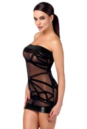Платье Noir Handmade F359 Bondesque Off-shoulder mini dress XS