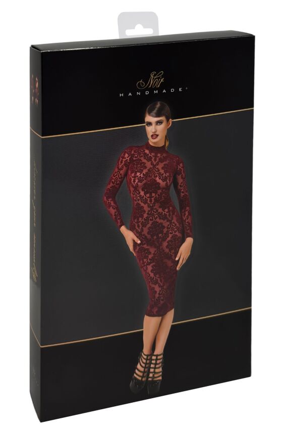 Платье Noir Handmade F384 Kink Royal midi dress S