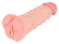 Насадка+мастурбатор - Nature Skin 2in1 Extension + Masturbator