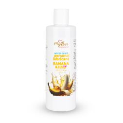 2в1 лубрикант та масажний гель - MyLove Aroma Series Intim&Massage Banana, 300 мл