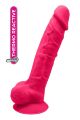 Фалоімітатор реалістичний Dream Toys Real Love на присосці з яєчками, рожевий