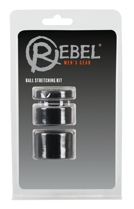 Набор эрекционных колец для мошонки (3шт.) Ball Stretching Kit