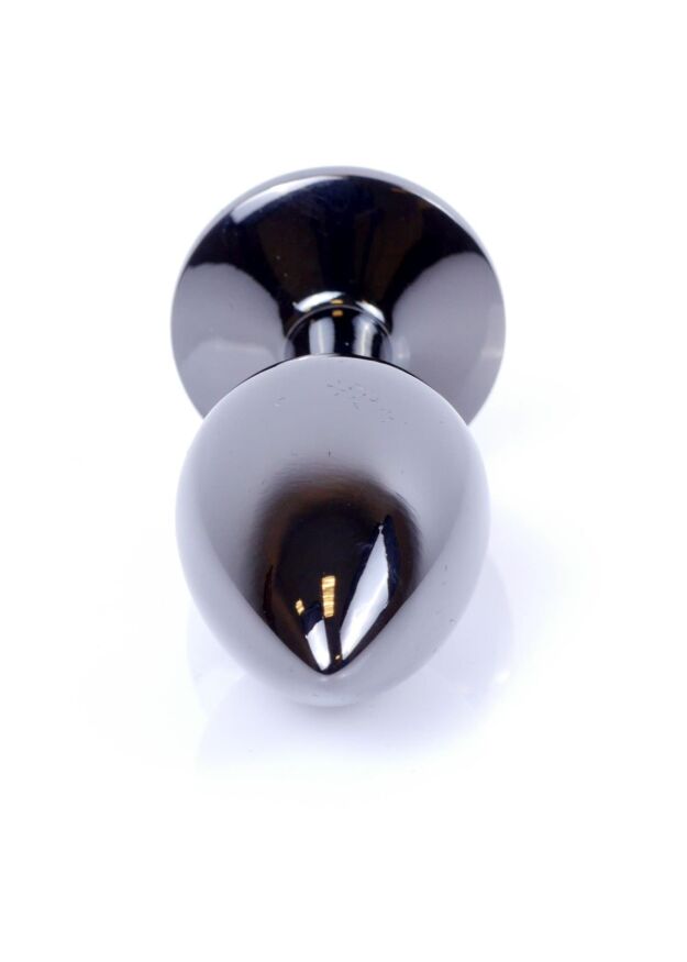 Анальна пробка - Jewellery Dark Silver Plug Pink