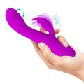 Багатофункціональний вібратор Pretty Love Rachel Licking Vibrator Purple