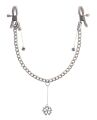 Вишукані затискачі для сосків з нержавіючої сталі FFS Crystal Nipple Clamps