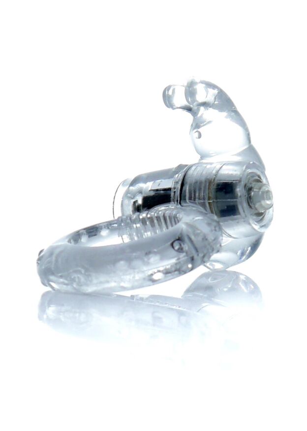 Ерекційне кільце - Rabbit Vibro CockRing Clear