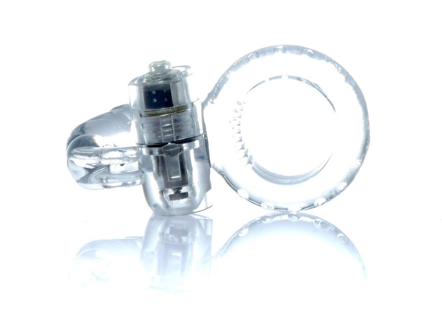 Ерекційне кільце - Rabbit Vibro CockRing Clear