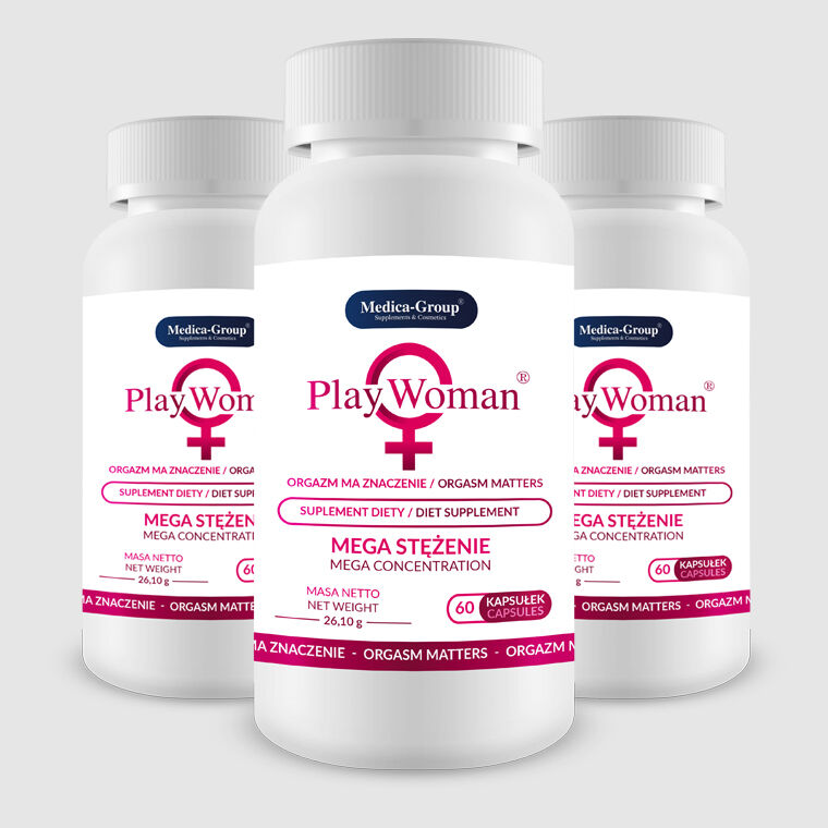 Капсулы для повышения либидо у женщин Medica Group Supl.diety-PlayWoman 60 капсул