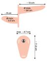 Страпон подвійний з вібрацією - Vibrating Double Strap-On