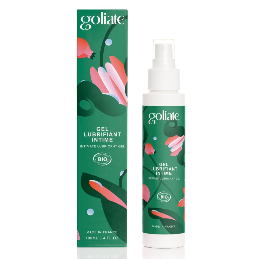 Гель-лубрикант Goliate Gel Lubrifiant Intime, 100 мл, екстракт червоних водоростей, веган-френдлі