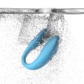 Смарт-вибратор для пар We-Vibe Sync GO Turquoise, тревел-кейс